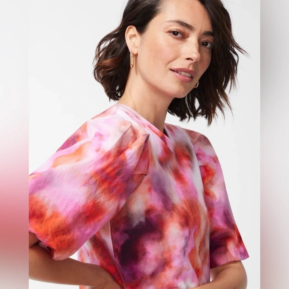 CHICO’S | Tie-Dye Sweatshirt Dress